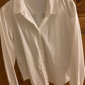 Jim Sander white cotton shirt. Size 42